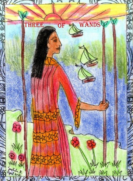 Three of Wands