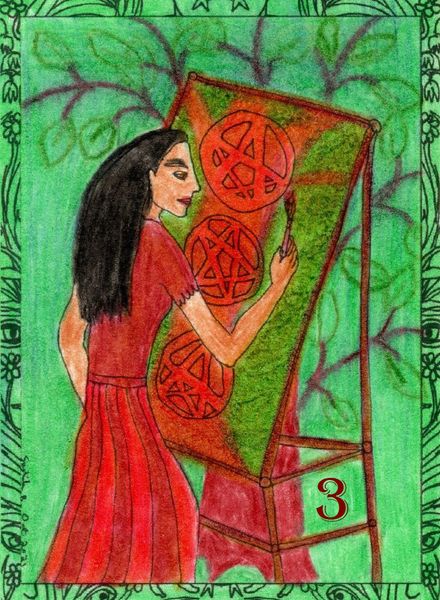 Three of Pentacles