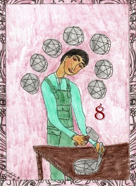 Eight of Pentacles