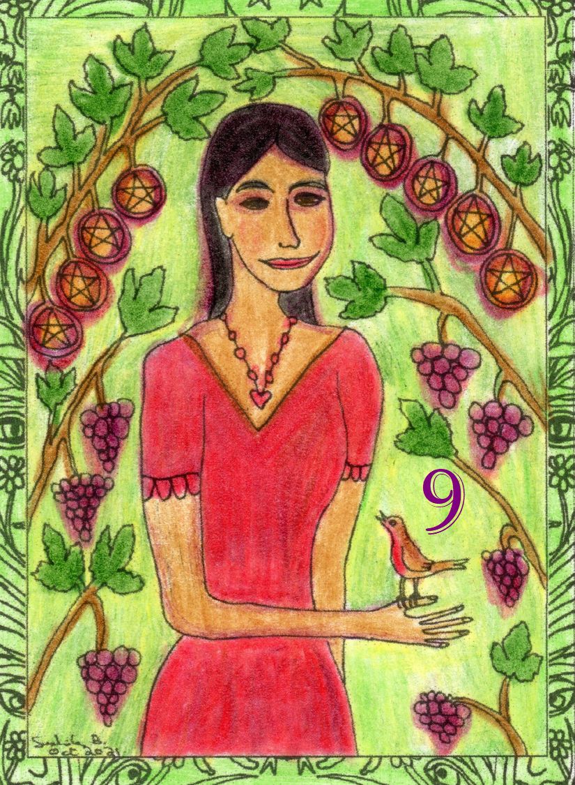 Nine of Pentacles