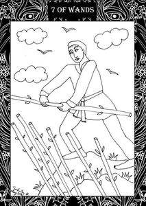 Seven of Wands