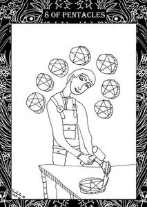 Eight of Pentacles