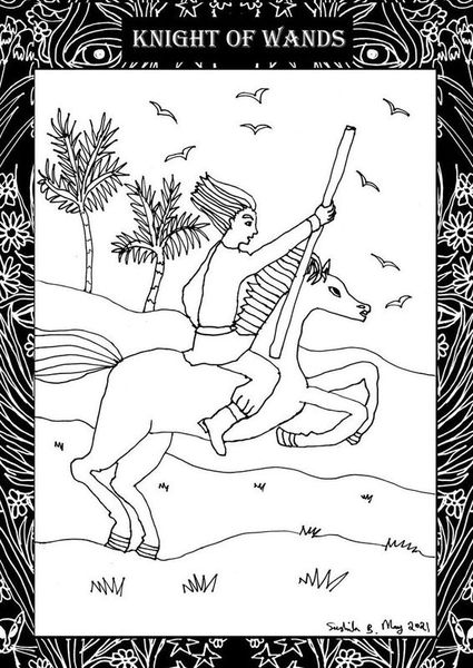 Knight of Wands