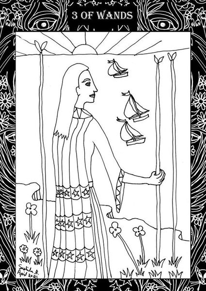 Three of Wands