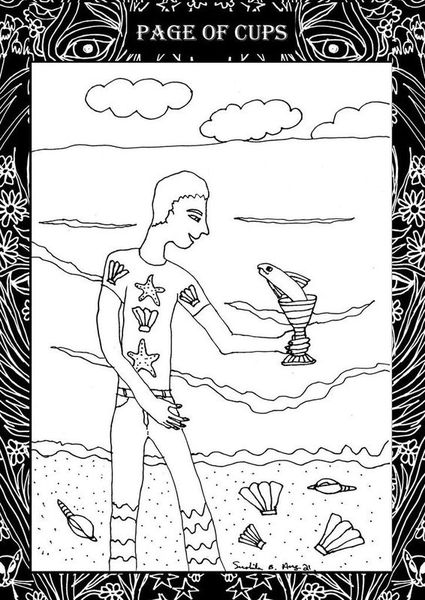 Page of Cups