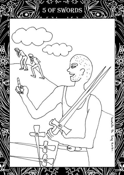 Five of Swords