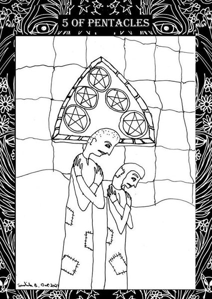 Five of Pentacles