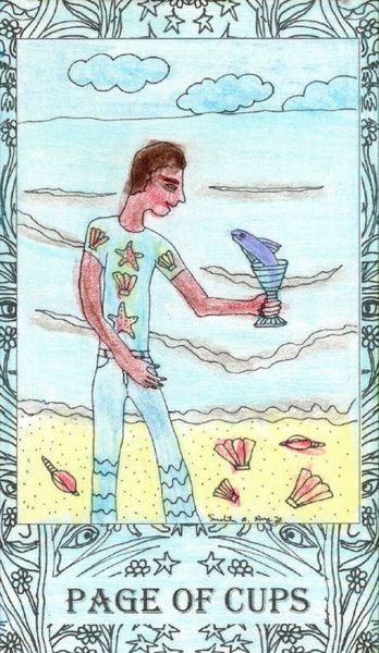 Page of Cups