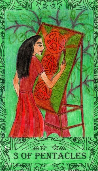 Three of Pentacles