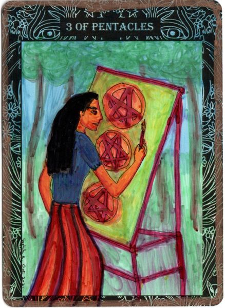 Three of Pentacles
