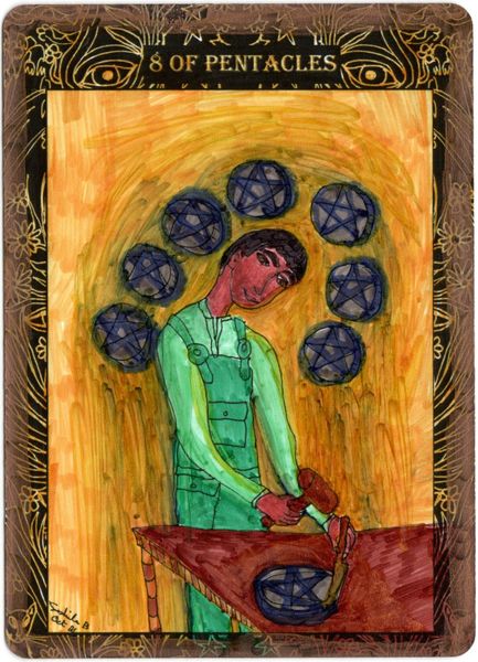 Eight of Pentacles