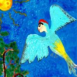 Bird people: woodpecker