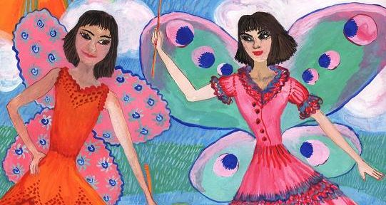 Lily Pond Fairies (2011) by Sushila Burgess