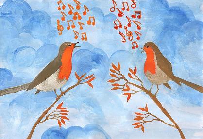 Robin Singing Competition by Sushila Burgess