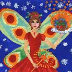Christmas Pudding Fairy by Sushila Burgess