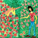Jasmine's Unicorn in pictures. By Sushila Burgess.