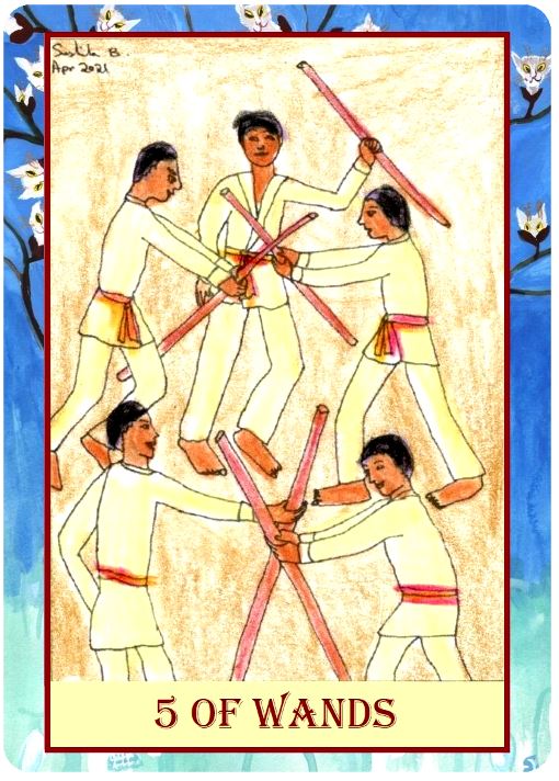 Five of Wands