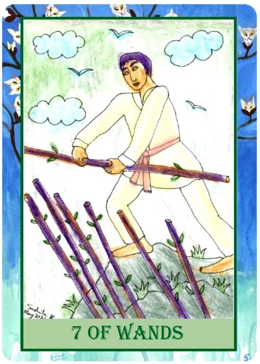 Seven of Wands