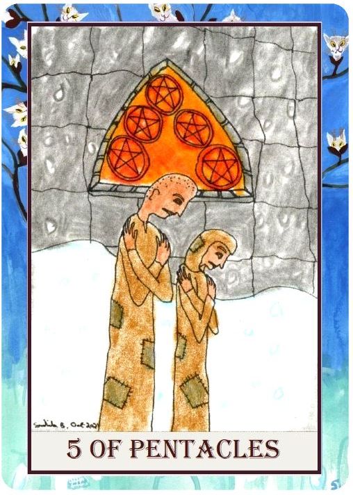 Five of Pentacles