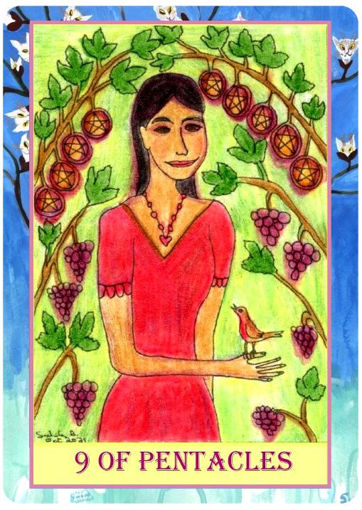 Nine of Pentacles