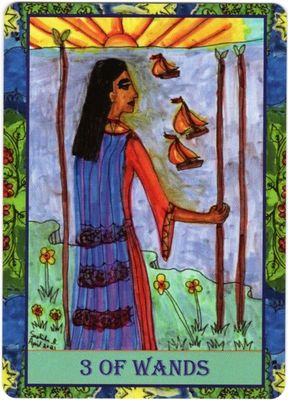 Three of Wands