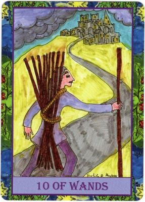 Ten of Wands