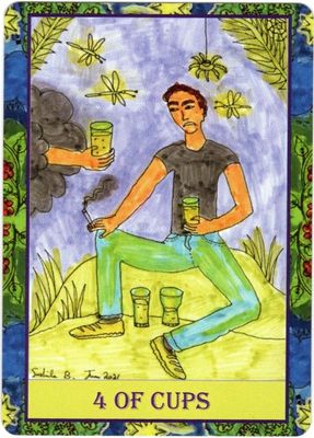 Four of Cups