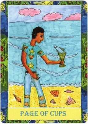 Page of Cups