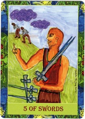 Five of Swords