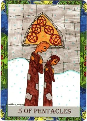 Five of Pentacles