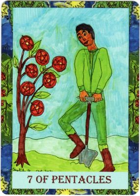 Seven of Pentacles