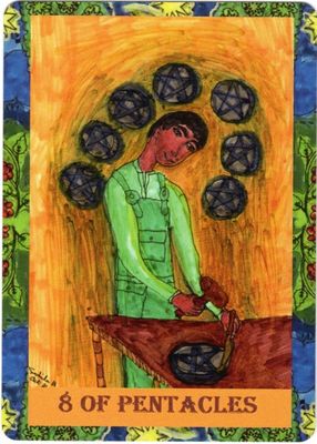 Eight of Pentacles