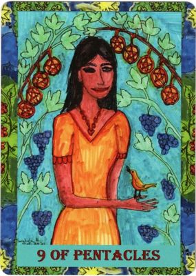 Nine of Pentacles