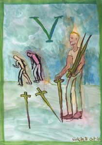 Five of swords