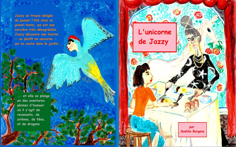 L'unicorne de Jazzy en livre de poche